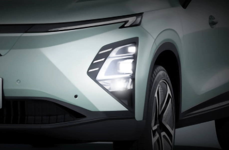 Lampu Lowbeam dan Highbeam LED dengan Cornering System