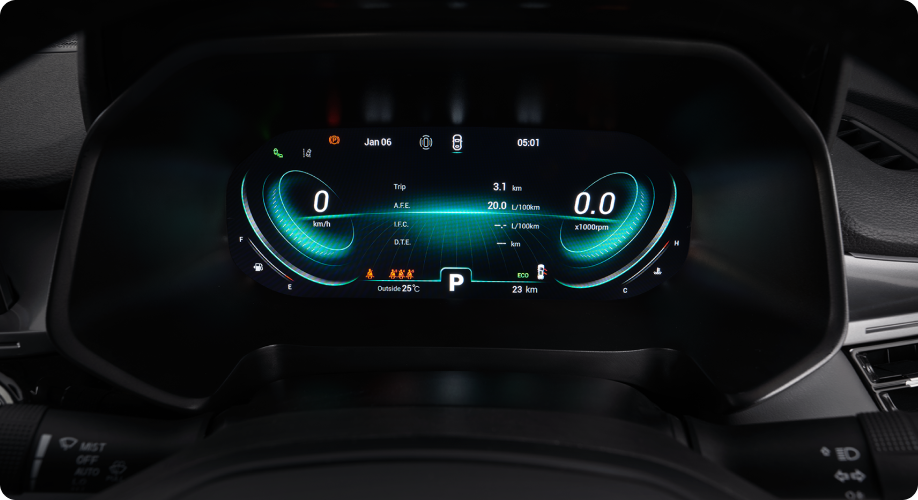 Speedometer Sporty
