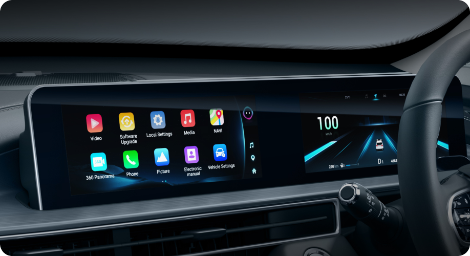 10.25 Inch Dual Screen